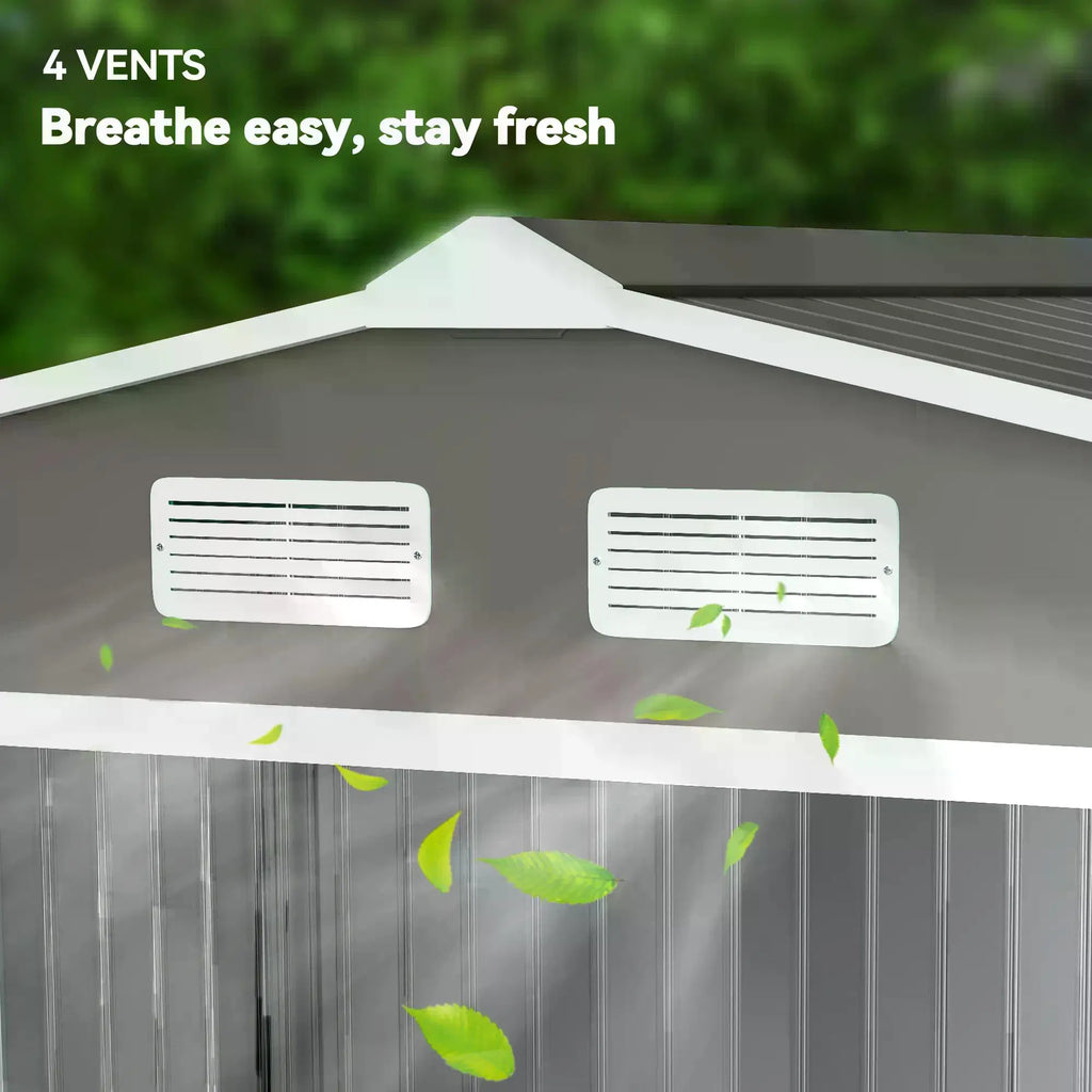Outdoor Garden Storage Shed Tool House - Image 3