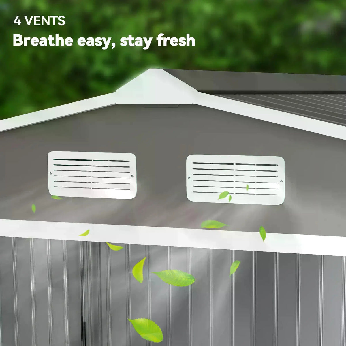 Outdoor Garden Storage Shed Tool House - Image 3