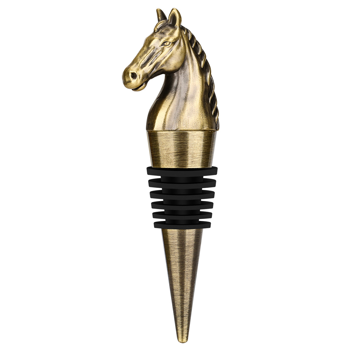 Luxury Horse Head Wine Bottle Stopper Animal shaped Wine Stopper For Preserving - Image 4