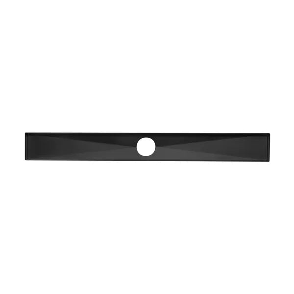 30 Inch Linear Shower Drain with Removable Brick Patterned Grate Cover 304 - Image 3