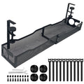 extended under desk cable management product angle 6
