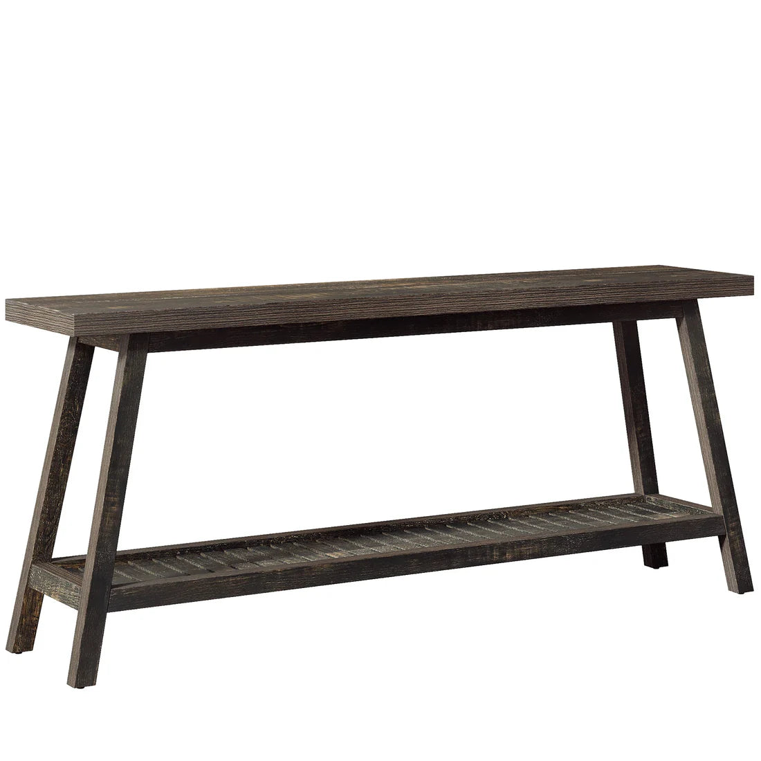 Two-Tier Living Room Sofa Console Table