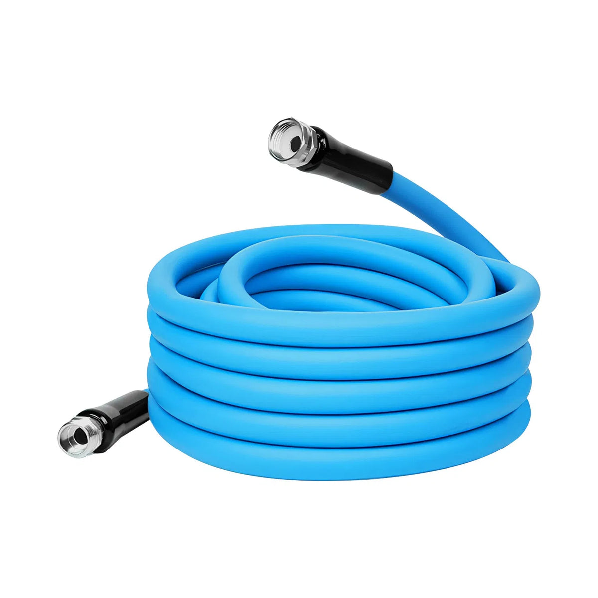 25FT/50FT 5/8" Non Expanding Flexible Garden Hose Heavy Duty PVC Water Hose - Image 2