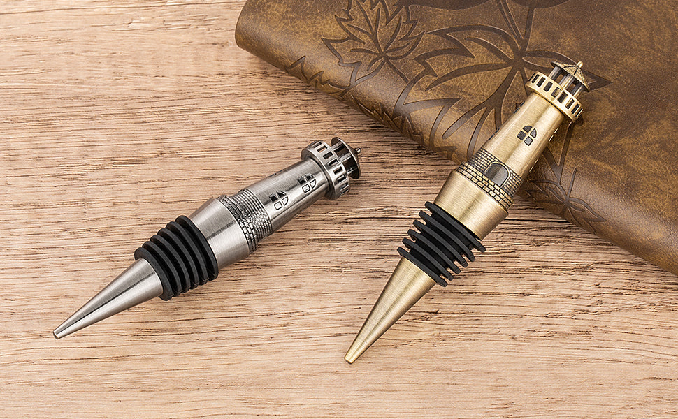 Creative Lighthouse Wine Stopper Seals The Aroma Of Wine Protects - Image 3