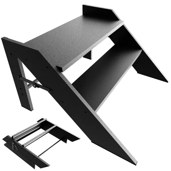 Step Stool Foldable Step Ladder 2 Step Folding RV Steps with Non Slip Feets