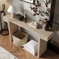 60-Inch Rustic Farmhouse Console Table