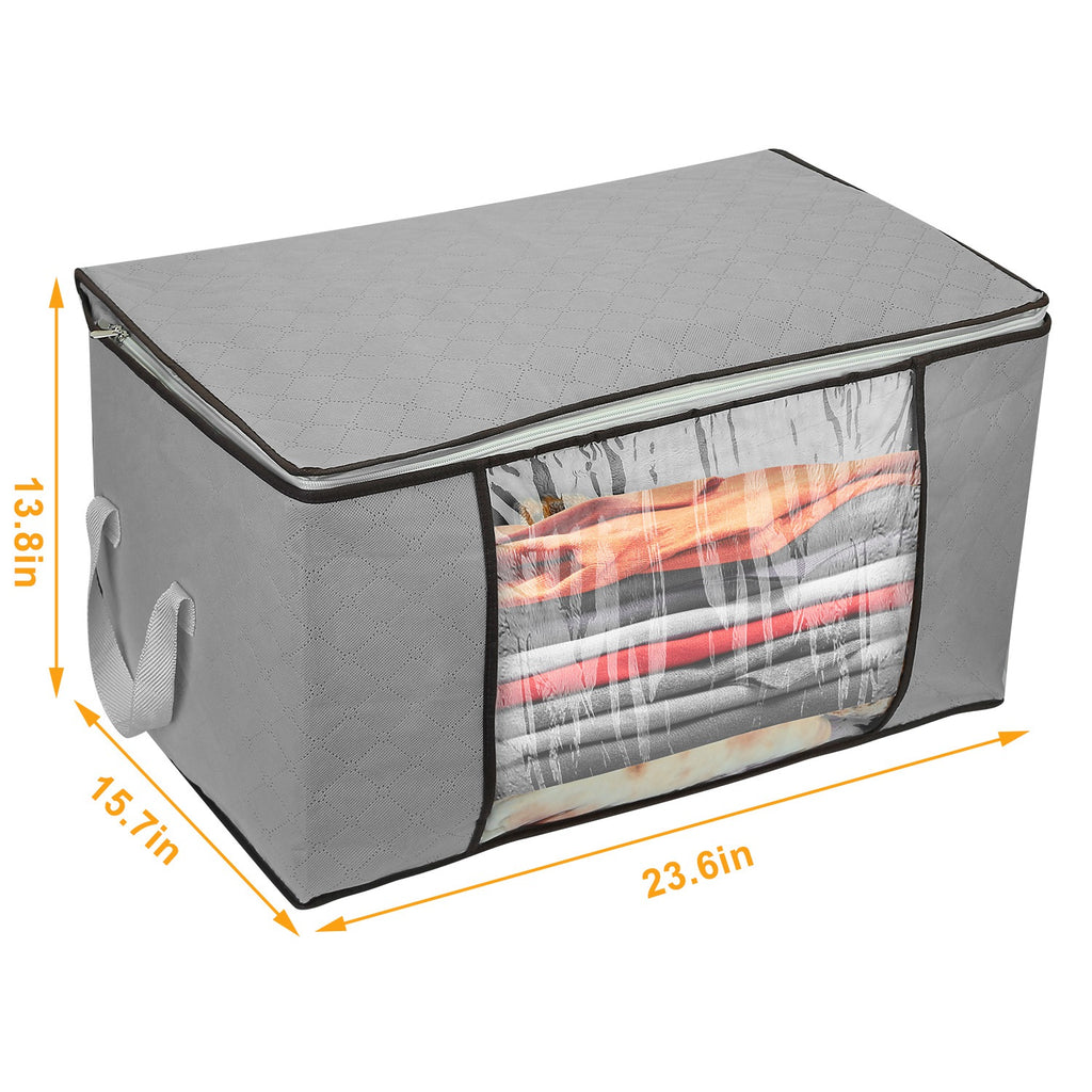 2pcs clothes storage bag for dimensions and features