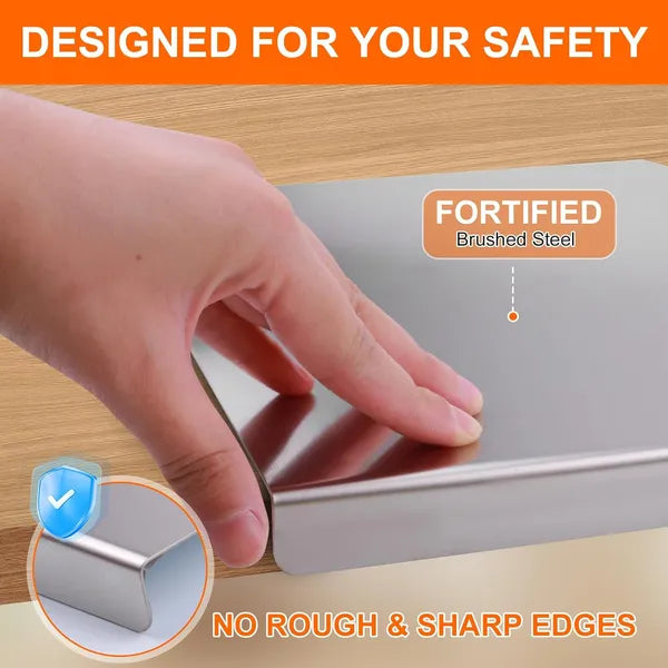 Stainless Steel Cutting Board For Kitchen Large 304 Chopping Boards With Lid - Image 5