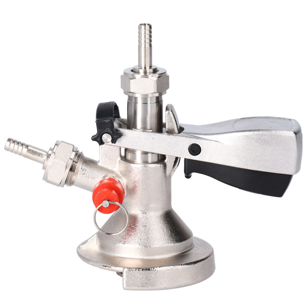 G5 8 A Type Stainless Steel Beer Keg Tap Distributor Coupler With Relief Valve - Image 4