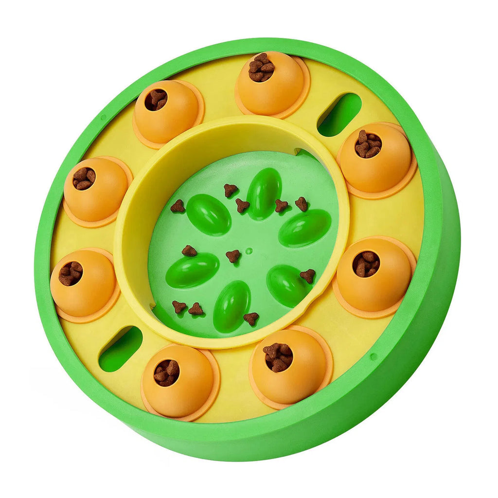 Dog Puzzle Food Feeder Slow Feeding Bowl Interactive Toy Dog Treat Dispensing Toy - Image 2