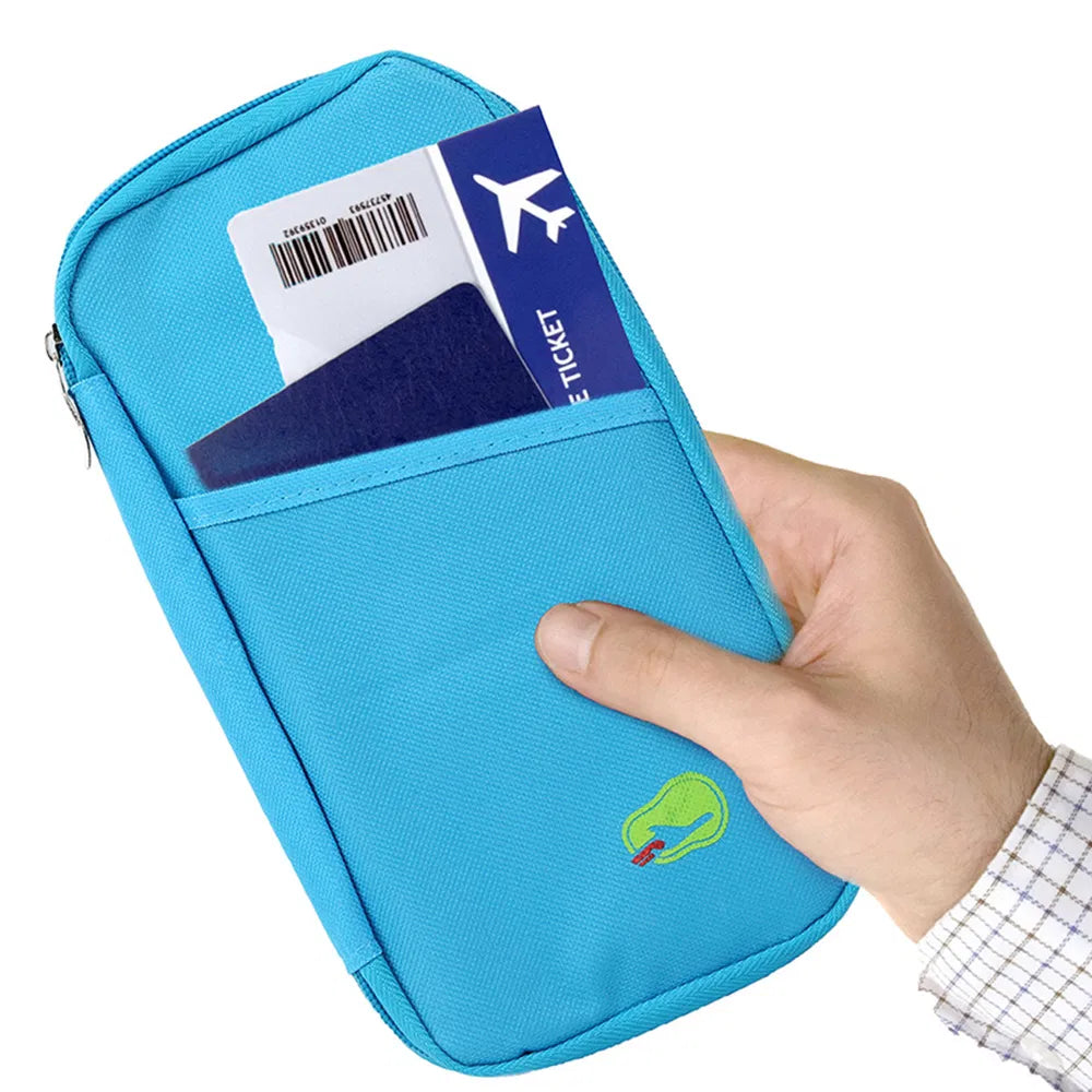 travel passport wallet 12cells ticket product angle 6
