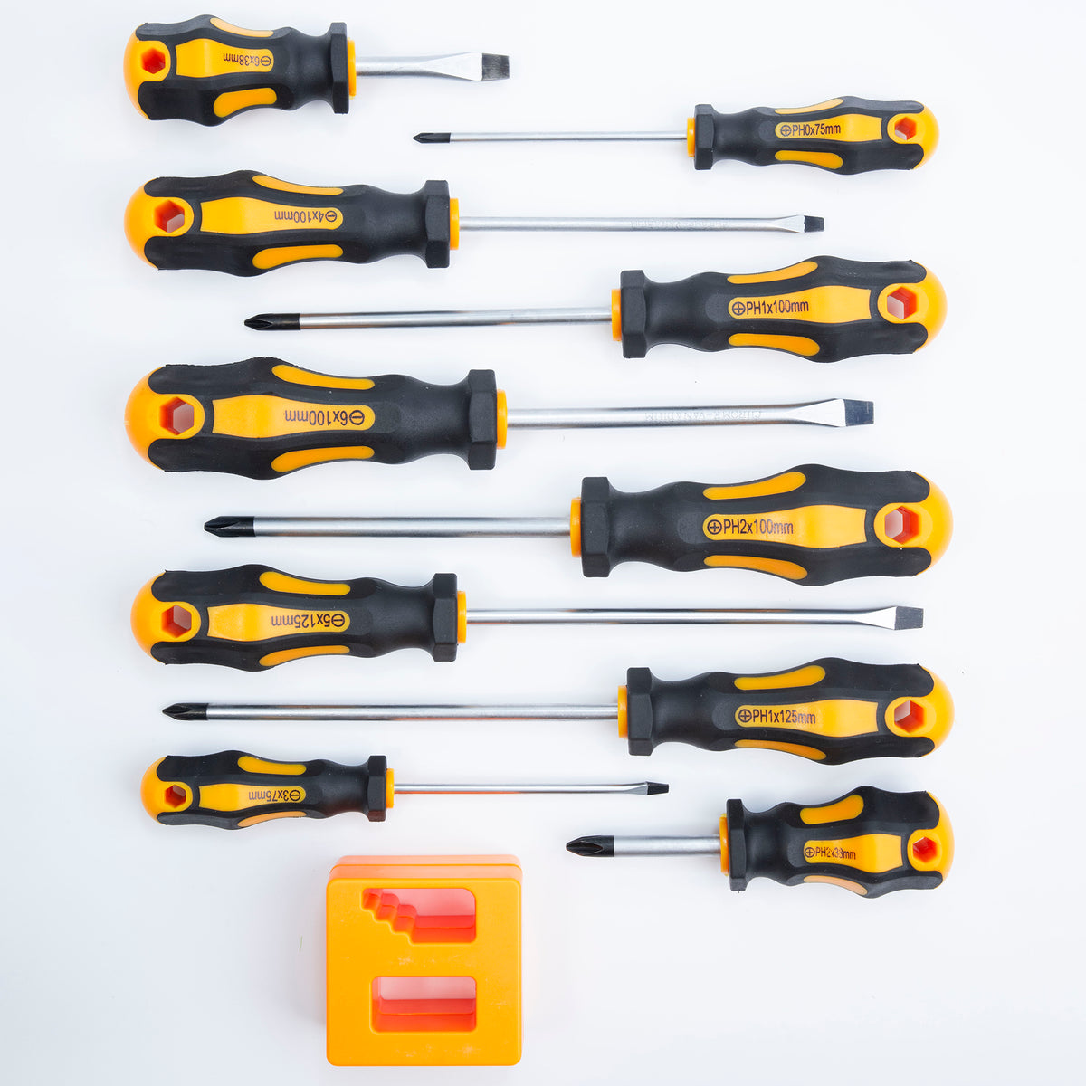 10 Piece Screwdriver Set 3 6inch Screwdrivers Household Tools Hand Tools - Image 2