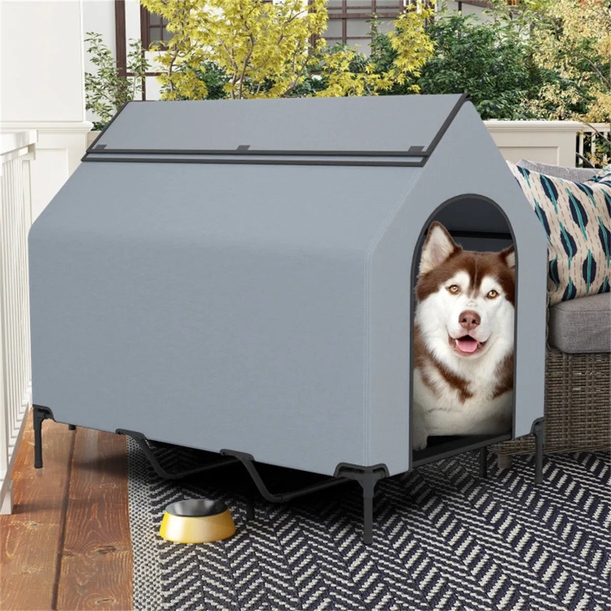 33" x 52" pet house with windows - Image 2