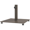 29-lb Square Patio Umbrella Base - Brown