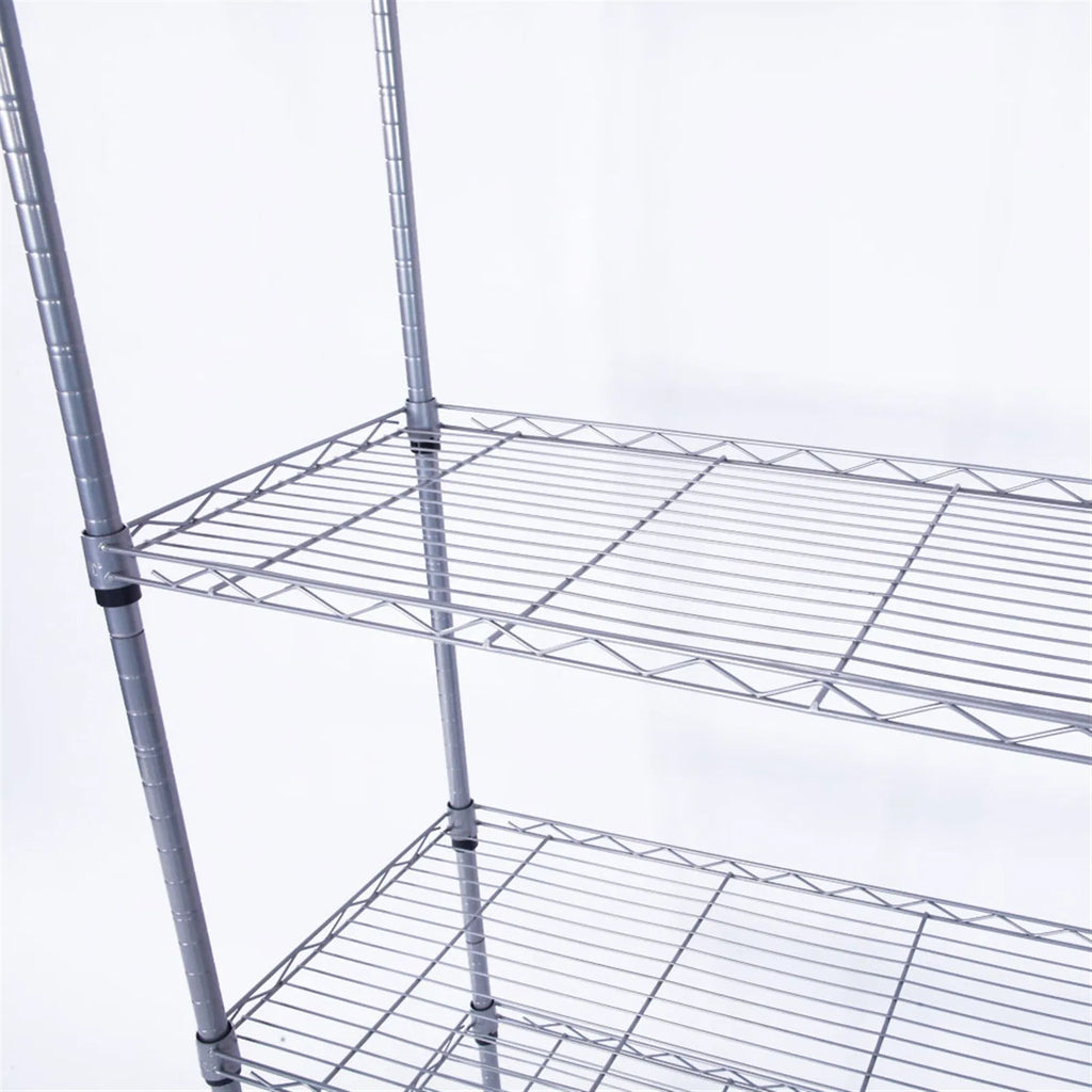 5-shelf adjustable heavy duty storage product angle 8