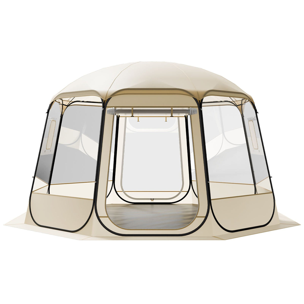 12x11.1ft clear pop-up garden bubble tent product view 1