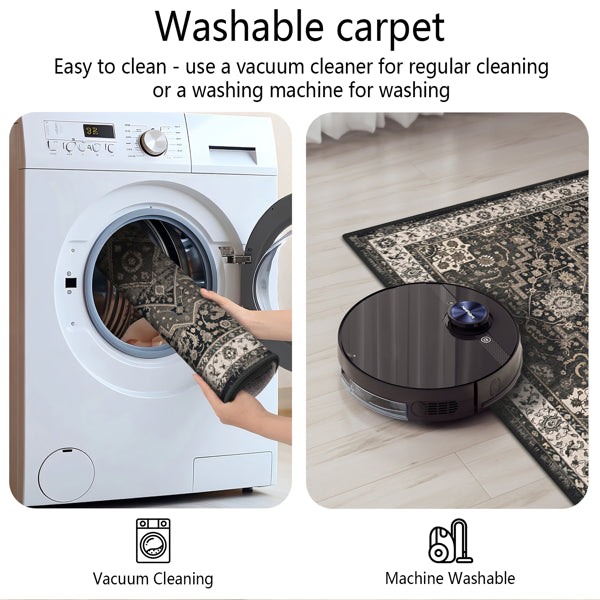 Washable Kitchen Rug Set of 3