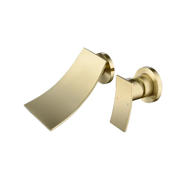 Wall mounted bathroom waterfall faucet - Image 2
