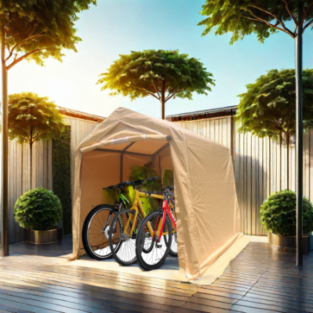 7x12 Portable Outdoor Gazebo Storage Shelter