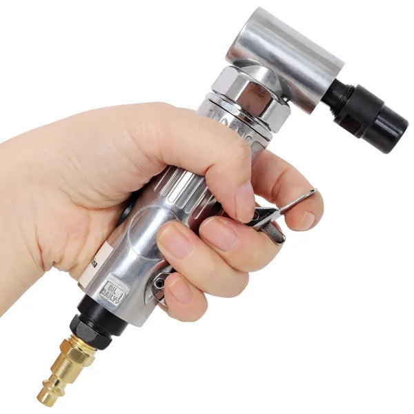1/4" Air Angle Die Grinder Ball Bearing Construction Mini Pneumatic Angle Die - Image 3