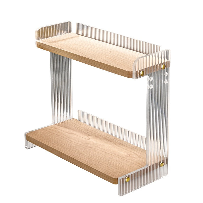 bathroom countertop commodity shelf acrylic dimensions and features