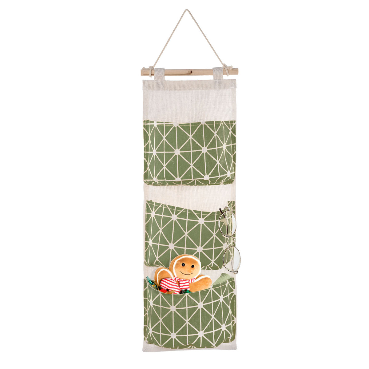 1pc wall mounted storage bag product angle 6