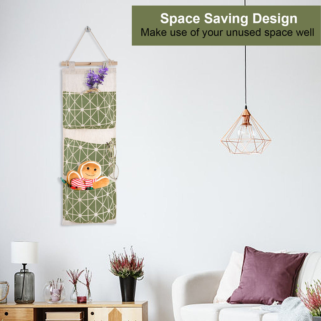 1pc wall mounted storage bag detail and structure