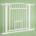 Pet Gate Extra Wide Walk Through Dog Cat Door