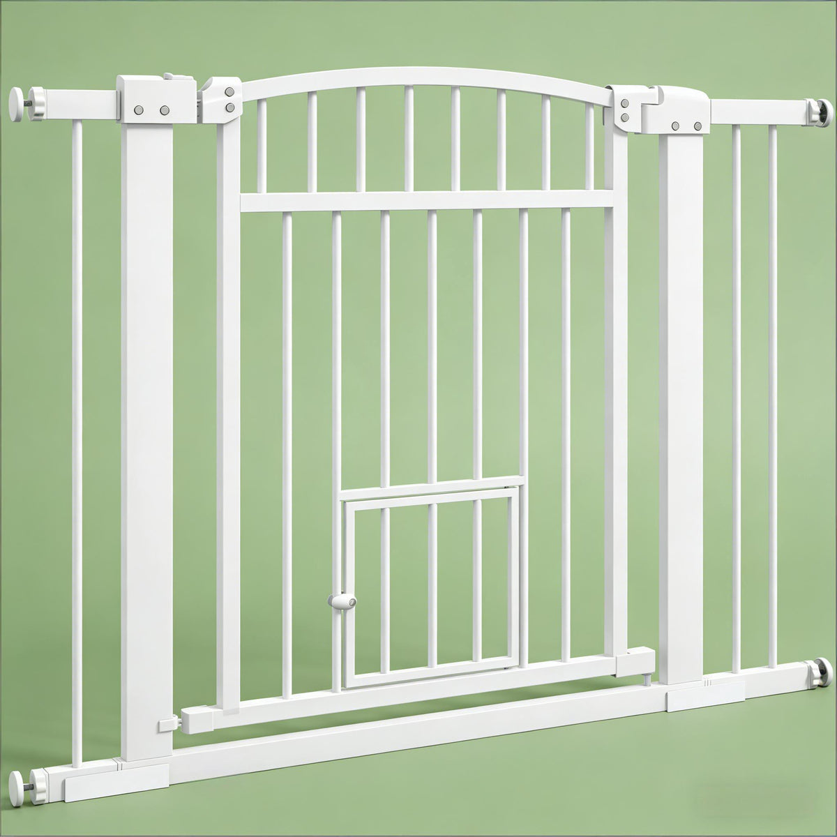 Pet Gate Extra Wide Walk Through Dog Cat Door