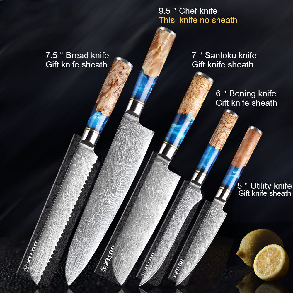 Kitchen Knife Set Chef's Knife Meat Chopping Knife - Image 3