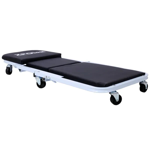 36 Inch 2 in 1 Foldable Mechanic Creeper and Rolling Stool Seat - Image 10