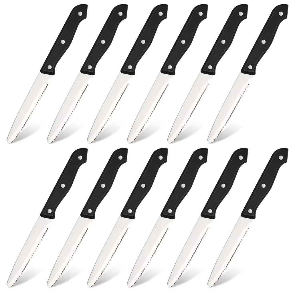 12 piece Kitchen Knife And Accessory Set With High carbon Stainless Steel - Image 5
