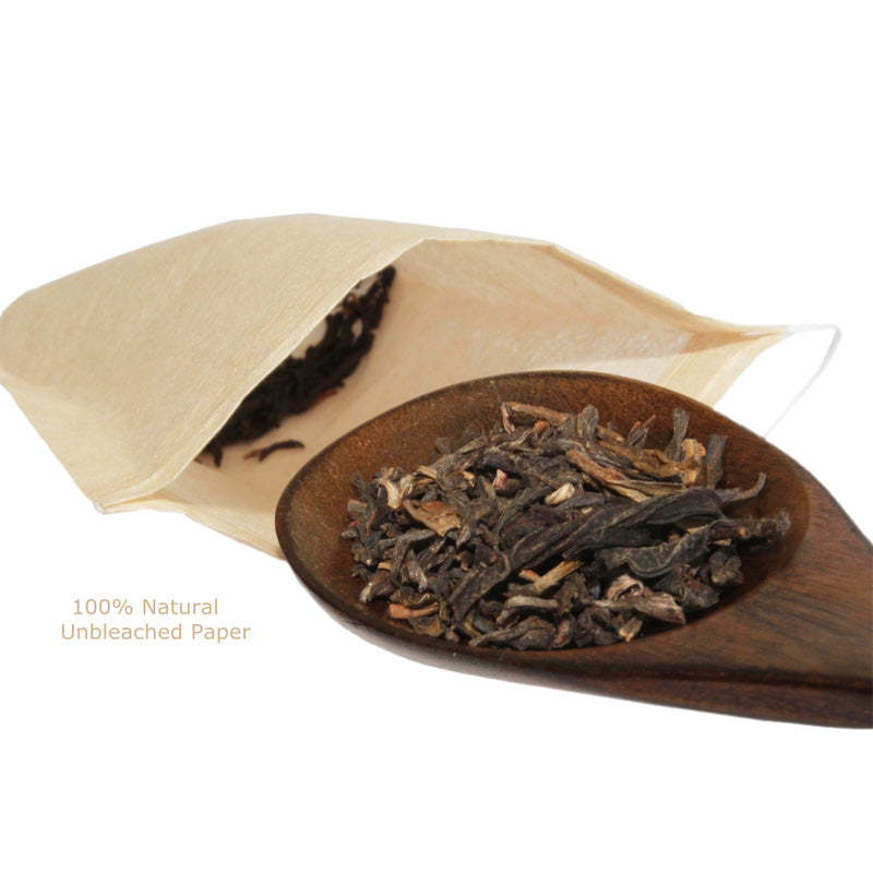 200 PCS Tea Filter Bags Disposable Tea Infuser Drawstring Loose Leaf Tea With - Image 5