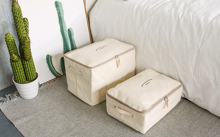 thick canvas storage box clothes product angle 8