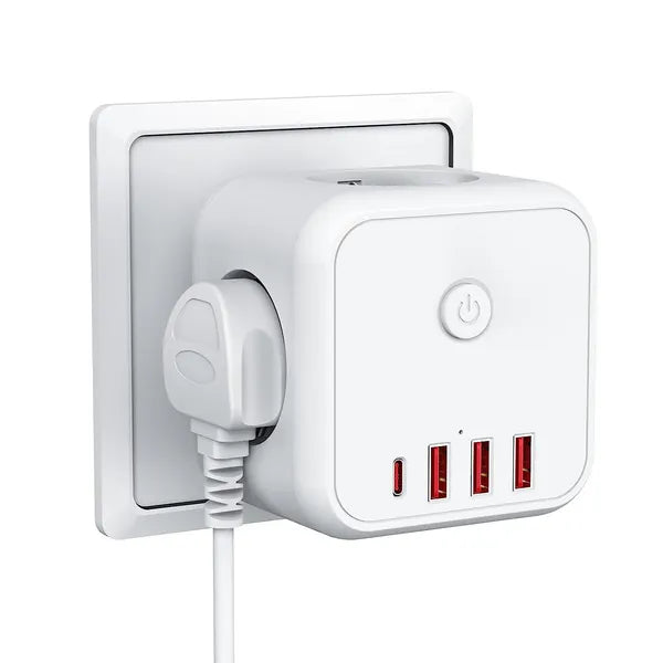 7 in 1 Electrical Socket Adapter 250V 4000W