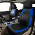 5 Seat Car Seat Cover Single Stitch Diamond Pattern Quilted And Embroidered
