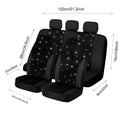 5 Seat Car Seat Cover Classic And Timeless Design Thin 2mm Thickness