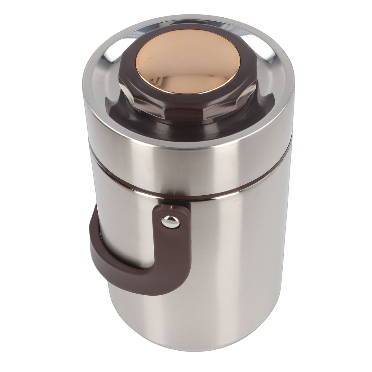 Vacuum Insulated Food Jar 304 Stainless Steel 2000ml 3 Tier Sealed Portable - Image 2