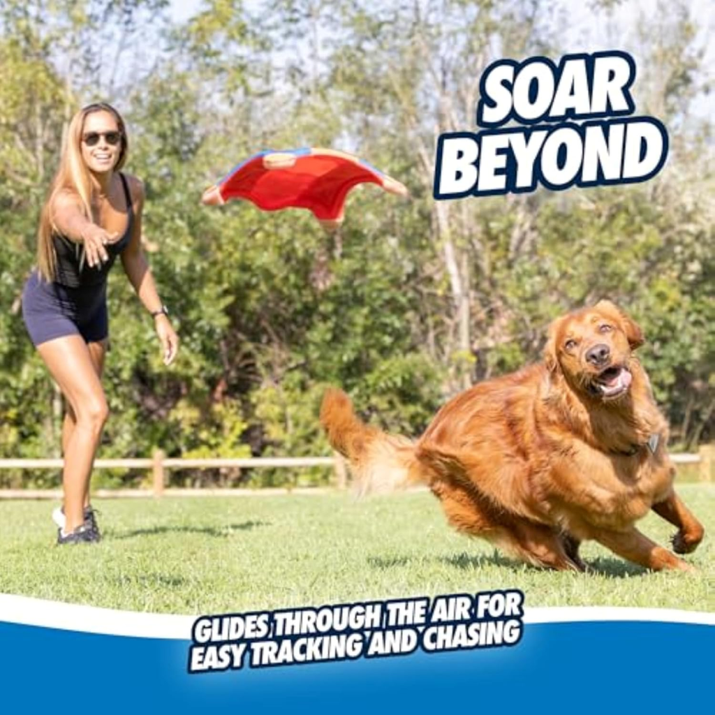 Flying Squirrel Fetch Dog Toy Water Floating Flyer Soft And Durable - Image 4