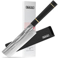 Qulajoy Chef Knife 8 Inch Hand Forged Swedish Sandvik Steel Gyuto Cooking