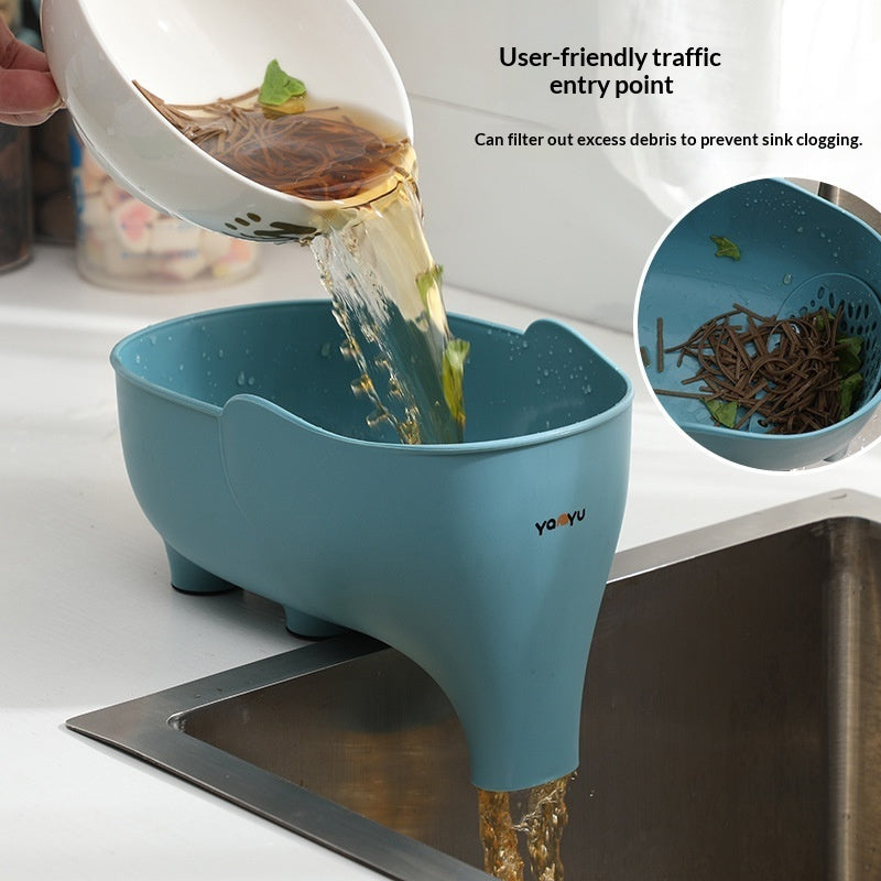 multi-function sink strainer basket
