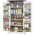 47" Kitchen Pantry Storage Cabinet Farmhouse Kitchen Pantry Cabinet with