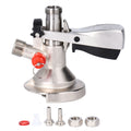 G5 8 A Type Stainless Steel Beer Keg Tap Distributor Coupler With Relief Valve