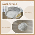 Cat Tree with Scratching Post Toy Ball Perch Small Cat Tower for Indoor Cats