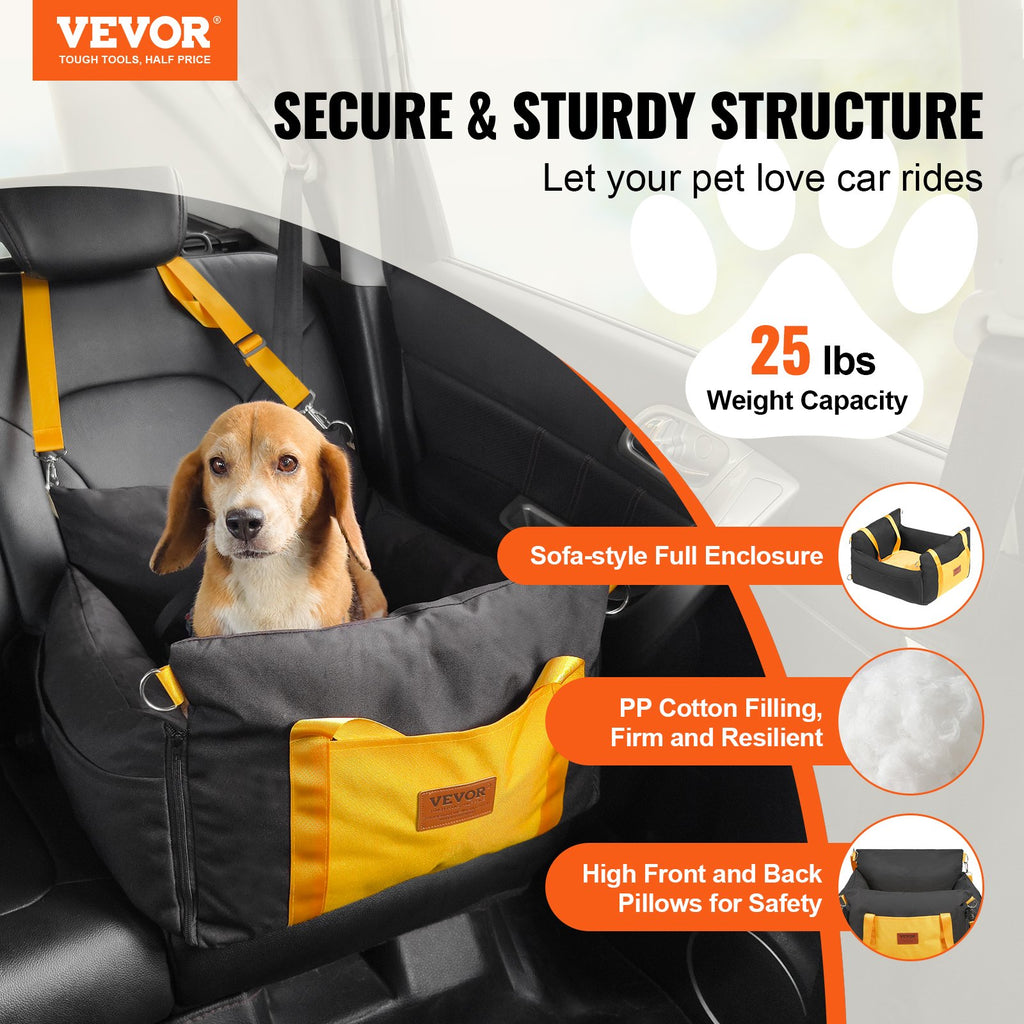 vevor dog booster car seat main view