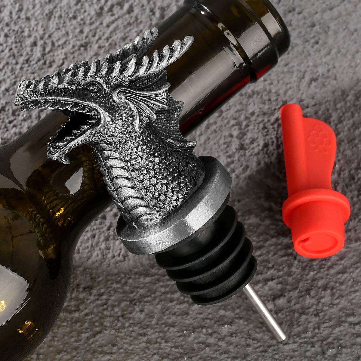 Dual Function Faucet Dispenser Wine Stopper Bottle Interesting For Cocktails - Image 6