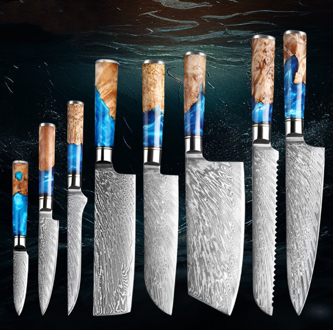Kitchen Knife Set Chef's Knife Meat Chopping Knife - Image 5