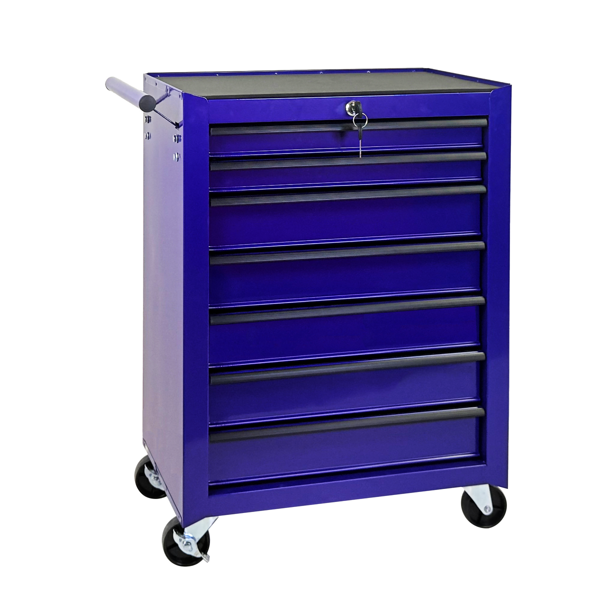 7 Drawer Rolling Tool Storage Cabinet With Detachable Top Tool Box Universal - Image 5
