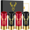 4 Deer Heads 1.5 Ounces Reusable High quality Plastic Bullet Cup Suitable