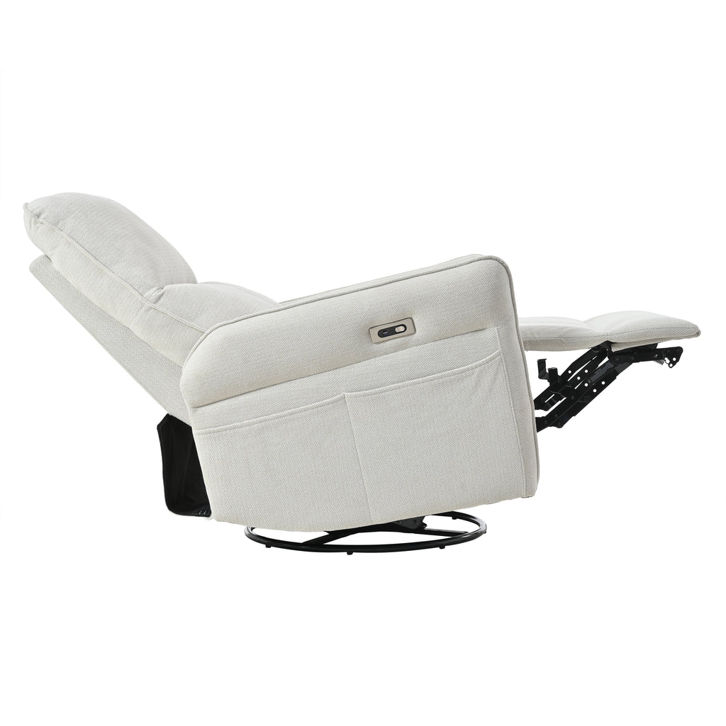 270° Power Swivel Rocker Recliner Chair for Adults Swivel Rocking Recliner - Image 3